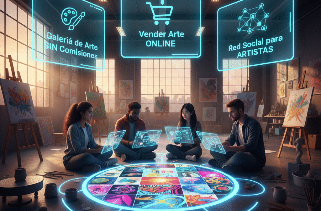🖼️ Guía Definitiva: Vender Arte Online Sin Pagar Comisiones (¡Y Conservar el 100% de Tus Ganancias!