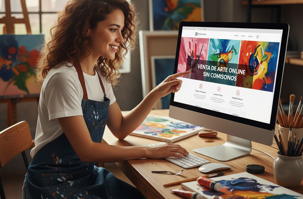 Vender Arte Online Sin Comisiones: ¡Maximiza Tus Ganancias y Tu Libertad Artística!