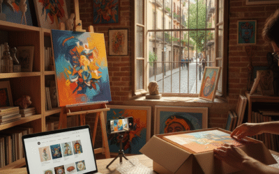 La Guía Definitiva: Vender Arte Online en Madrid (Sin Galerías ni Comisiones Altas)