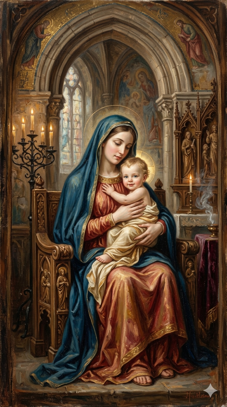 Santa Virgen María