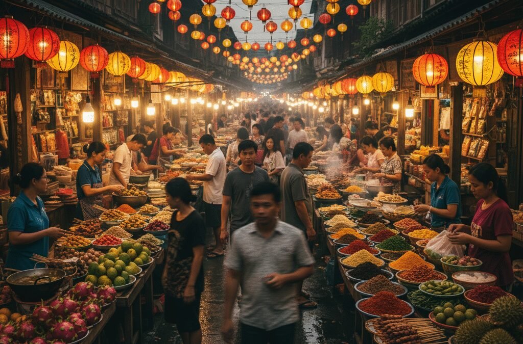Noche en Asía (Fotografía)